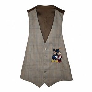 Too Cute Guetta Brothers Vintage Disney Mickey Minnie Men's Vest (1992) Size M/L